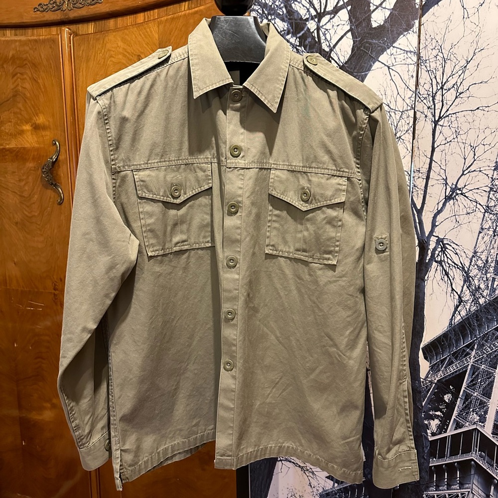 Point Zero Convertible Sleeve Safari Shirt